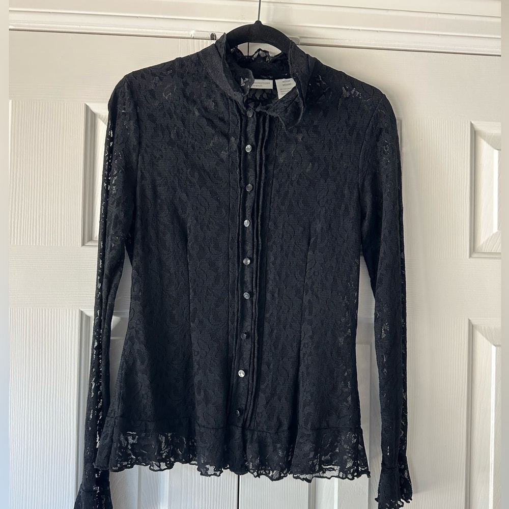 Worthington, Stretch, Soft Lace, With Cami, Black, Excellent Condition